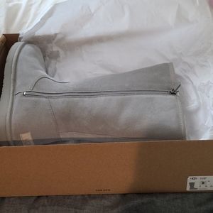 Gray Alber UGG zipper boots